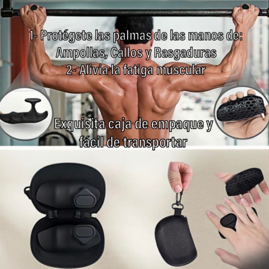 FitGrip | Protector de Palma Anti-Deslizante para Gimnasio