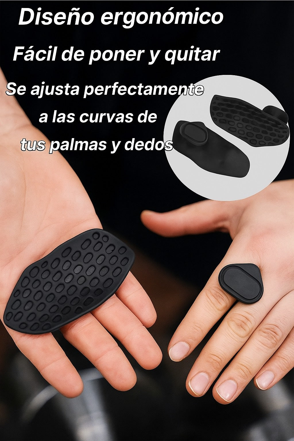 FitGrip | Protector de Palma Anti-Deslizante para Gimnasio